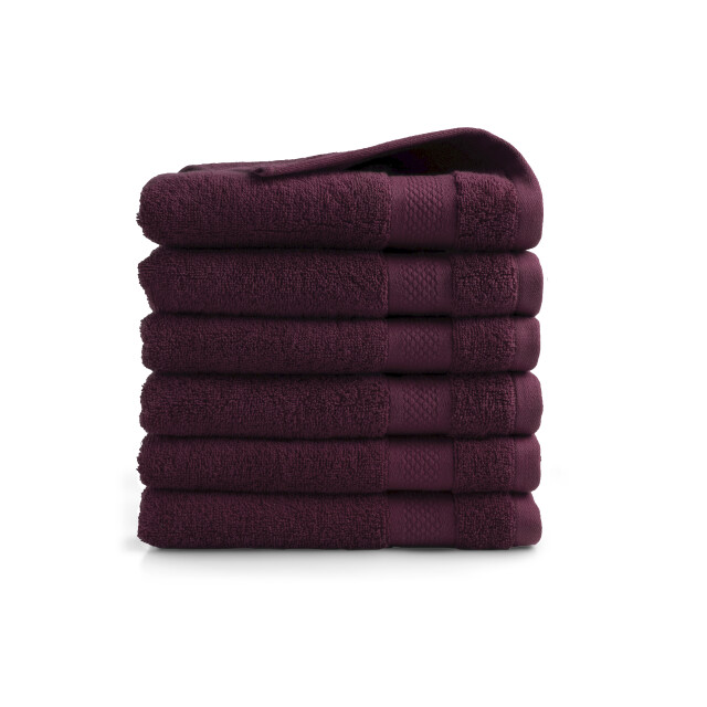 DoubleDry Handdoeken set 70 x 140 cm 6 stuks 100% zacht katoen 500 g/m2 6x 3056304 large