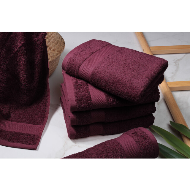 DoubleDry Handdoeken set 70 x 140 cm 6 stuks 100% zacht katoen 500 g/m2 6x 3056304 large