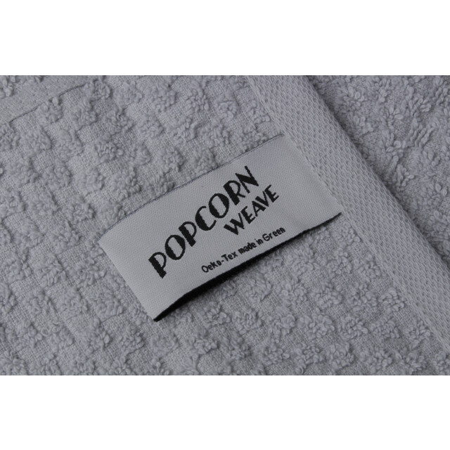 DoubleDry Handdoekenset popcorn weave 4 stuks 70x140 cm 100% katoen - 2975085 large