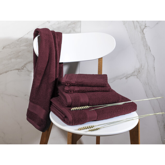 DoubleDry Handdoeken set 70 x 140 cm 6 stuks 100% zacht katoen 500 g/m2 6x 3056304 large