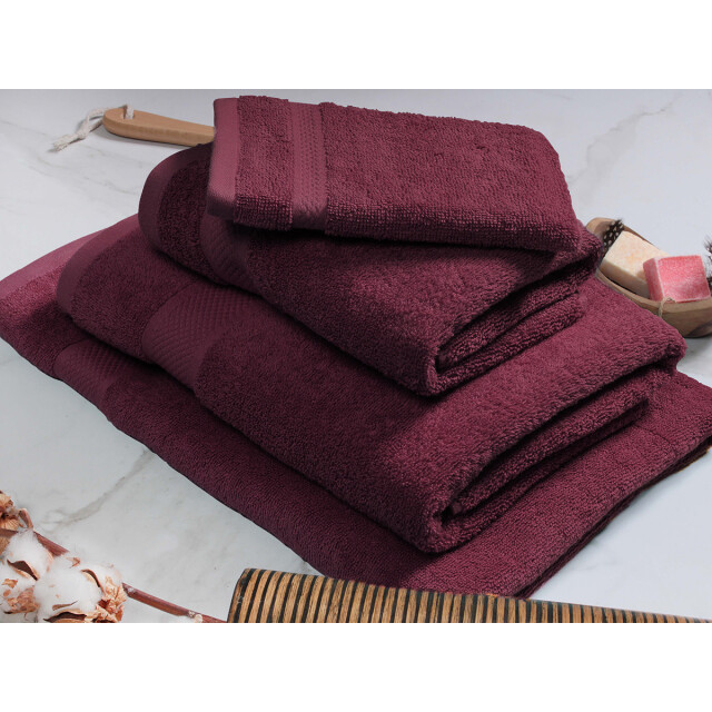 DoubleDry Hotel badhanddoeken 70 x 140 cm – set van 3 – 100% katoen 500 g/m2 – 3056305 large