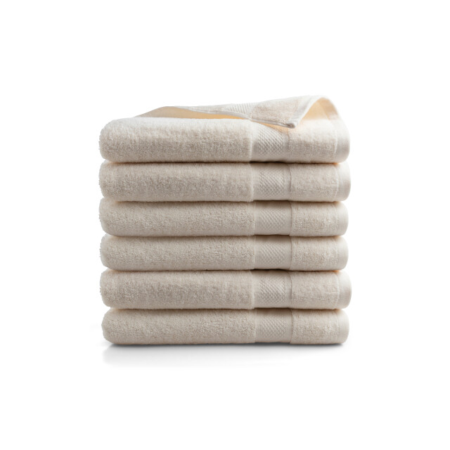DoubleDry Handdoeken set 70 x 140 cm 6 stuks 100% zacht katoen 500 g/m2 6x 2825648 large