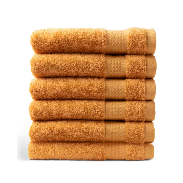 DoubleDry Hotel handdoeken 50 x 100 cm – set van 6 – 100% katoen 500 g/m2 – 2825968 large
