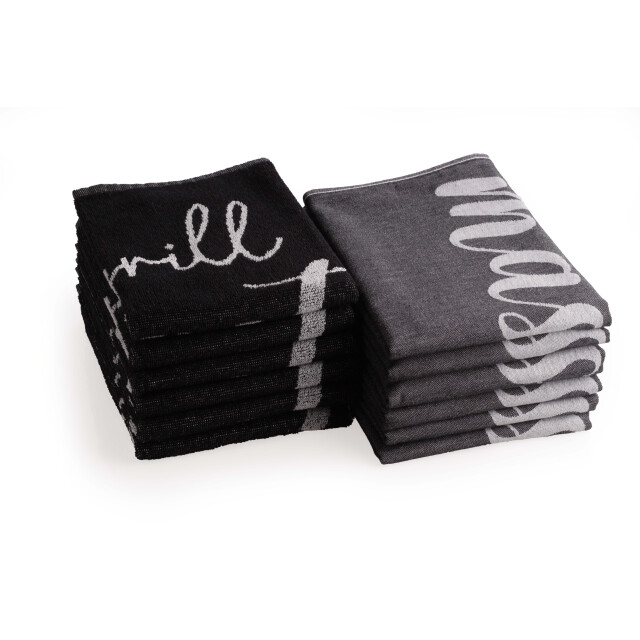 DoubleDry Theedoeken en keukendoeken set 12 stuks 100% katoen hoge 2825947 large