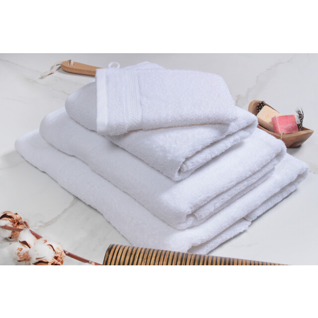 DoubleDry Hotel badhanddoeken 70 x 140 cm – set van 3 – 100% katoen 500 g/m2 – 2945315 large