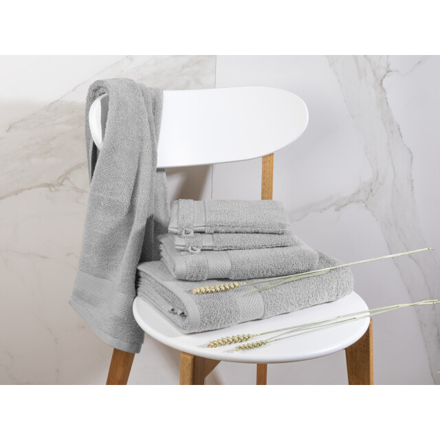 DoubleDry Handdoeken set 70 x 140 cm 6 stuks 100% zacht katoen 500 g/m2 6x 2825650 large