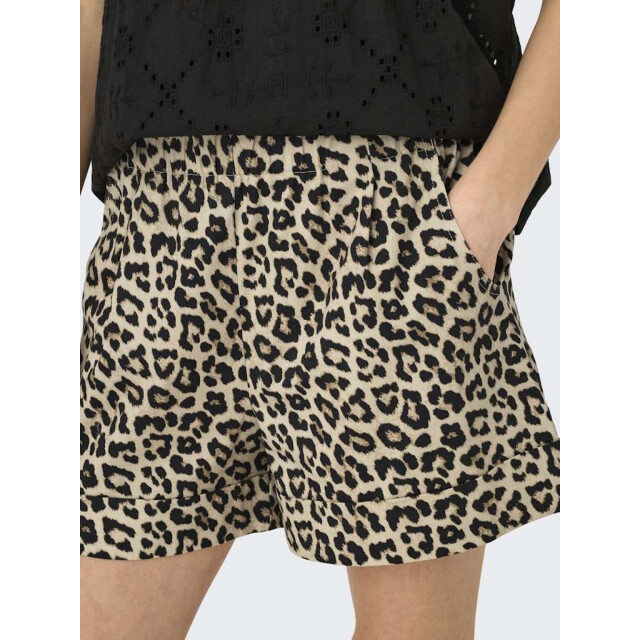 Only Onllowa shorts ptm pumice stone/leo 15347718-189959001 large