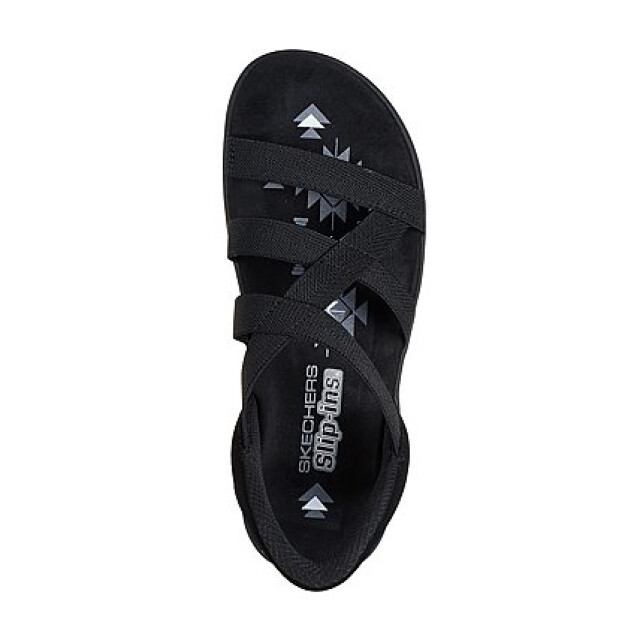 Skechers 163460 BBK Sandalen Zwart 163460 BBK large