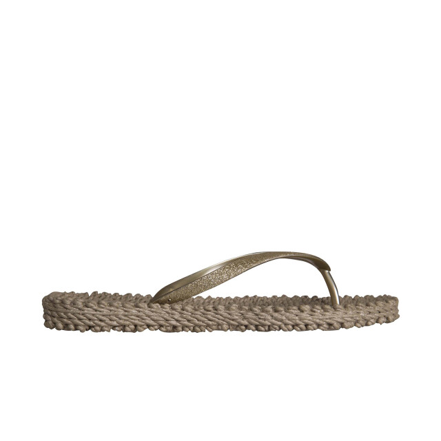 Ilse Jacobsen Flipflops with glitters platin CHEERFUL01-780 large