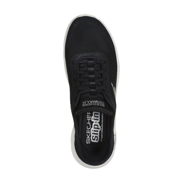 Skechers 124836 BKW Sneakers Zwart 124836 BKW large