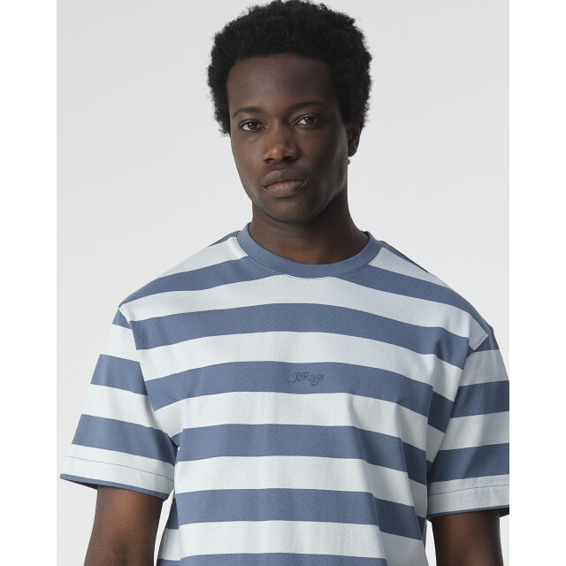 J.C. Rags t-shirt met korte mouwen romeo stripe 095860-003-XL large