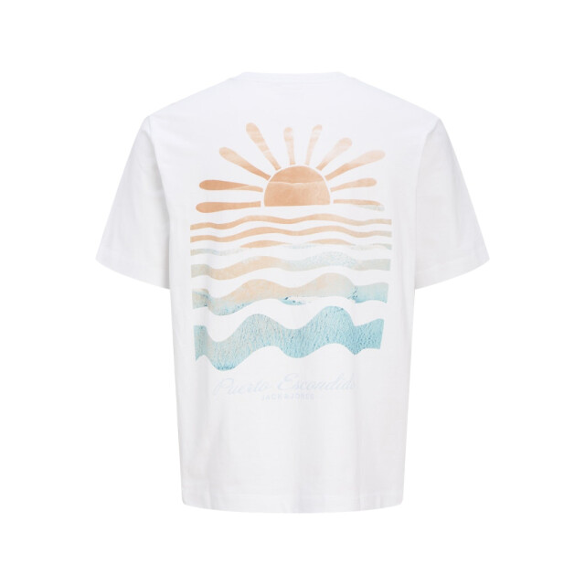 Jack & Jones jorcanggu summer picture tee ss cn 12277229 bright white 05011.100.0230 large