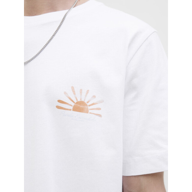 Jack & Jones jorcanggu summer picture tee ss cn 12277229 bright white 05011.100.0230 large