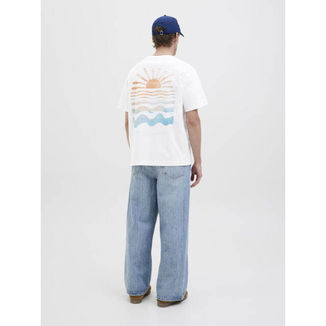 Jack & Jones jorcanggu summer picture tee ss cn 12277229 bright white 05011.100.0230 large