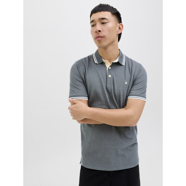 Jack & Jones jjepaulos polo ss noos 12136668 stormy weather 05311.940.0055 large