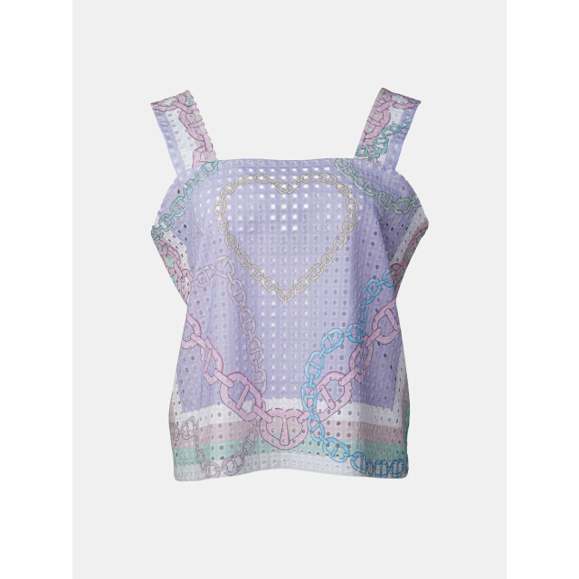 Mucho Gusto ® top pompeï ketting hart blauw elegantie MUCHO GUSTO® Top Pompeï Ketting Hart Blauw Elegantie large