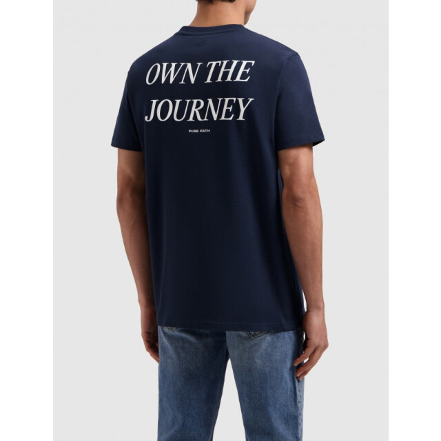 Pure Path 25010108 07 regular fit crewneck  t-shirt p 07/25010108 large