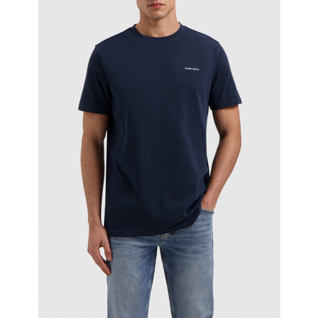 Pure Path 25010108 07 regular fit crewneck  t-shirt p 07/25010108 large
