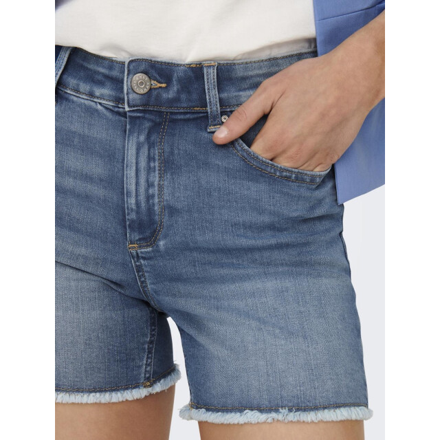 Only Onlblush mid sk raw dnm shorts noos blue denim 4159.35.0015 large