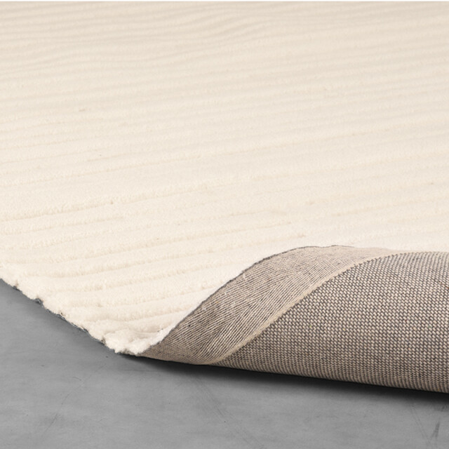 Label51 Vloerkleden luxy ivory synthetisch 160x230 cm 3183476 large