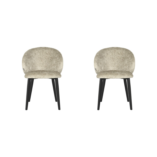 Label51 Eetkamerstoel logan - fluweel set van 2 3183505 large