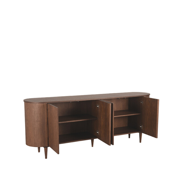 Label51 Dressoir oliva walnoot eiken 220 cm 3183585 large