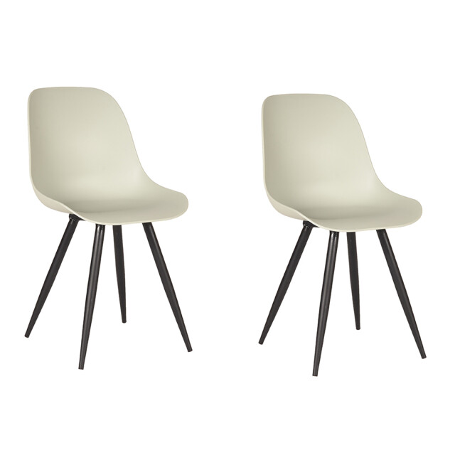 Label51 Eetkamerstoel monza breeze kunststof set van 2 3183166 large