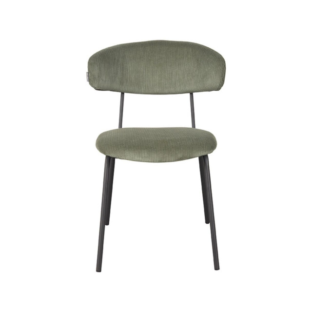 Label51 Eetkamerstoel zack forest ribcord set van 2 3183405 large