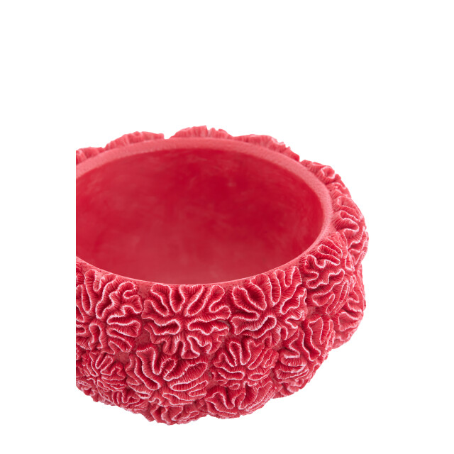 Light & Living deco box+deksel coral Ø17x16cm - 3184207 large