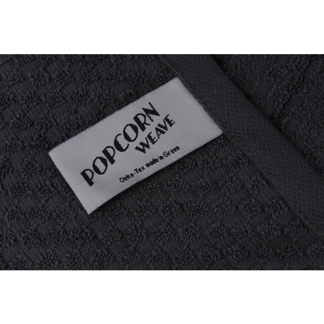 DoubleDry Handdoekenset popcorn weave 4 stuks 70x140 cm 100% katoen - 2975087 large