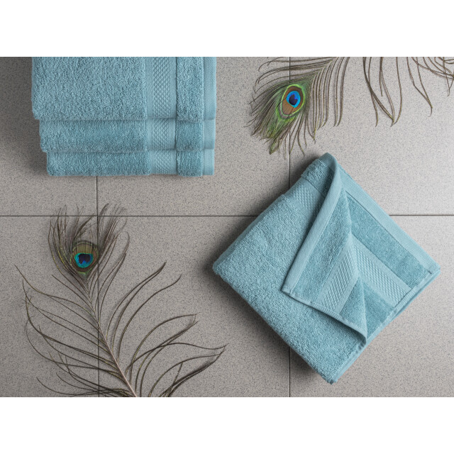 DoubleDry Handdoeken set 70 x 140 cm 6 stuks 100% zacht katoen 500 g/m2 6x 2825651 large