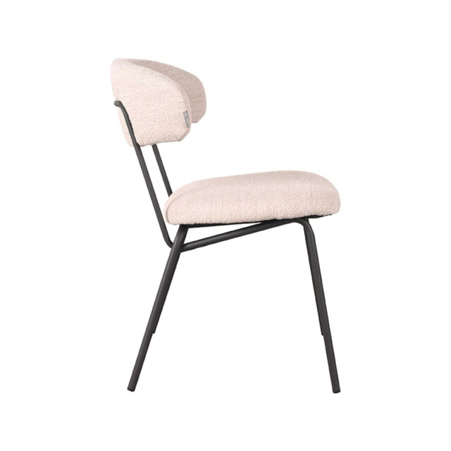 Label51 Eetkamerstoel zack naturel stof set van 2 3183407 large