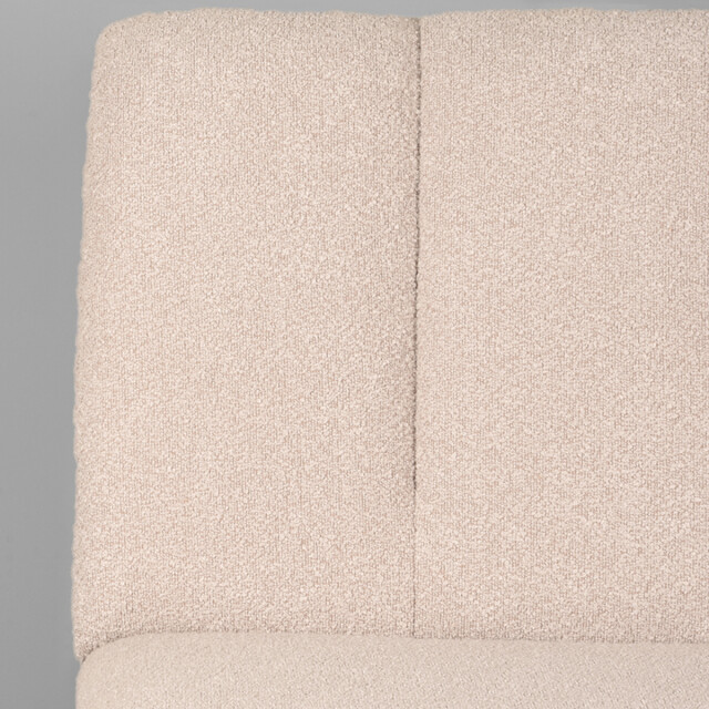 Label51 Eetkamerbank modula naturel boucle 3-zits 150x62x92 cm 3183706 large