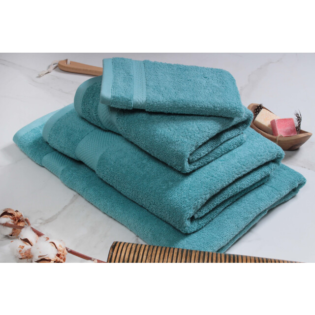 DoubleDry Handdoeken set 70 x 140 cm 6 stuks 100% zacht katoen 500 g/m2 6x 2825651 large