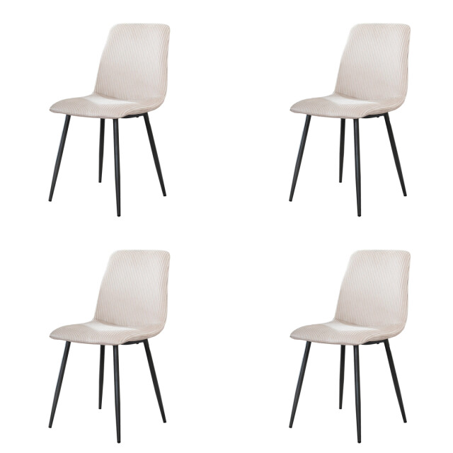 Hoyz stoel rib rock gebroken set van 4 3183986 large