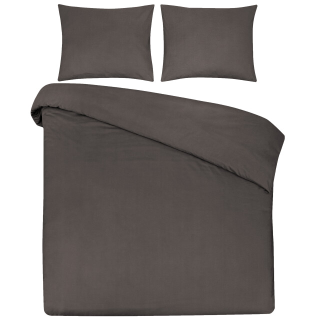 DoubleDry Dekbedovertrek 100% natuurlijk katoen lits jumeaux 240x200/220 cm + 2825911 large