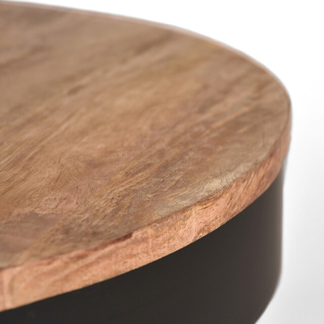 Label51 Salontafel saran - metaal rond 80 cm 3183167 large