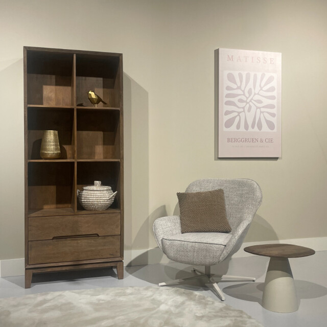 Livingfurn boekenkast cortez 83 cm - 3186066 large