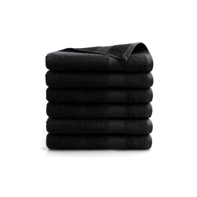 DoubleDry Handdoeken set 70 x 140 cm 6 stuks 100% zacht katoen 500 g/m2 6x 2825653 large
