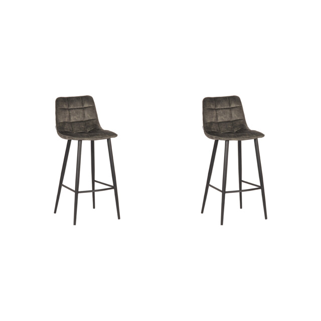 Label51 Barkruk jelt hunter velours set van 2 3183367 large