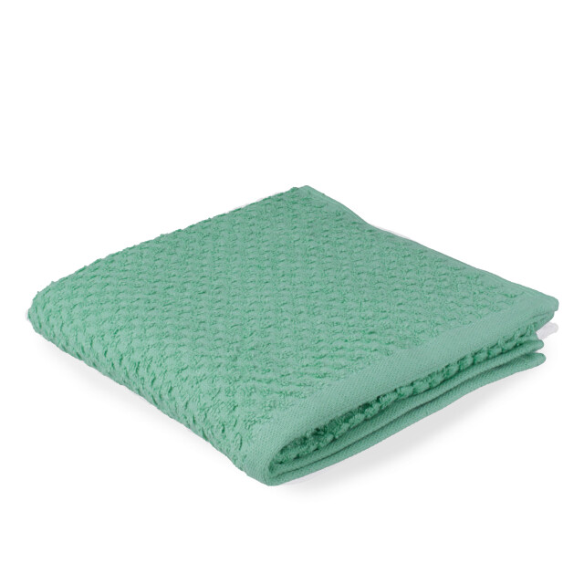 DoubleDry Handdoekenset popcorn weave 4 stuks 70x140 cm 100% katoen - 2975088 large