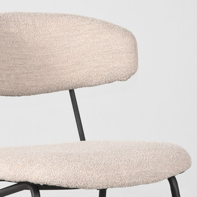 Label51 Eetkamerstoel zack naturel stof set van 2 3183407 large