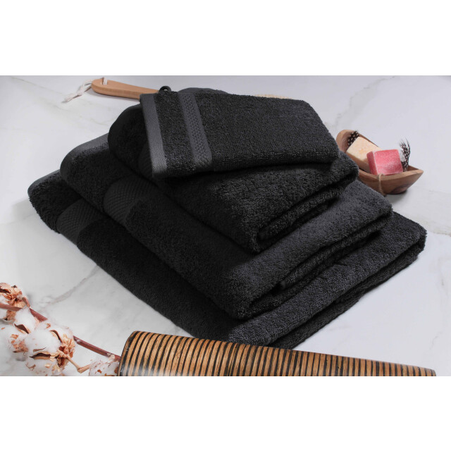DoubleDry Hotel badhanddoeken 70 x 140 cm – set van 3 – 100% katoen 500 g/m2 – 2945321 large