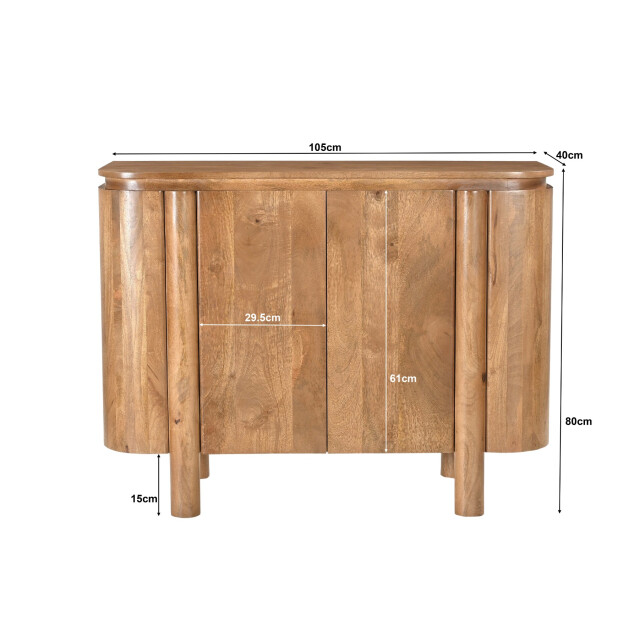 Livingfurn dressoir salano 105cm - 3186040 large