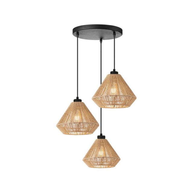 Label51 hanglamp ibiza diamond 3-lichts 30x30x150cm - 3187620 large
