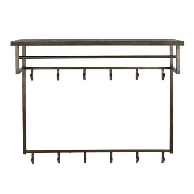 Hoyz kapstok ferro hoog 12 haken brons antiek 3183981 large