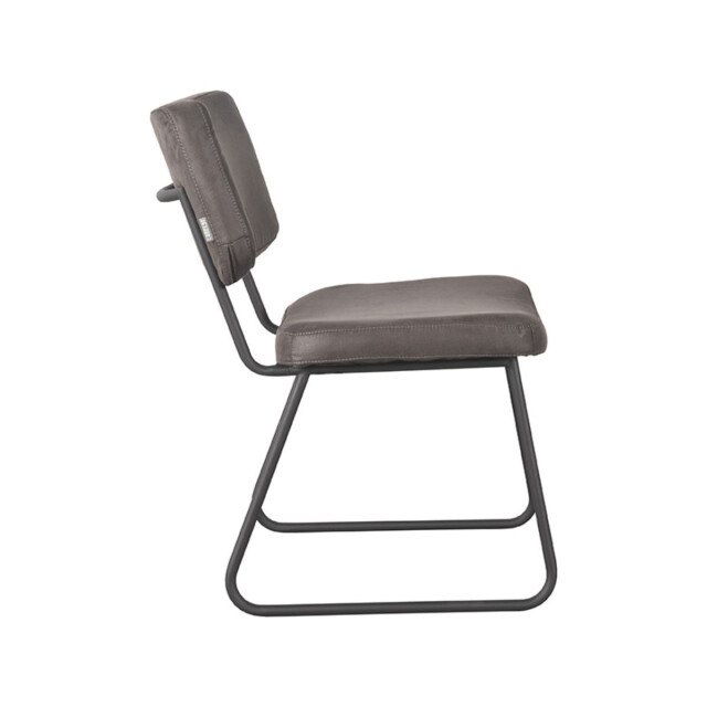 Label51 Eetkamerstoel noah antraciet micro suede set van 2 3183401 large