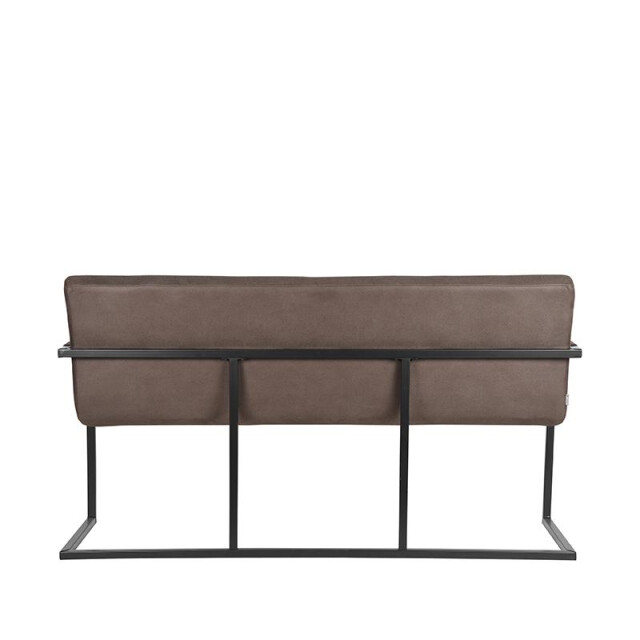 Label51 Eetkamerbank denmark antraciet microfiber 155 cm 3183221 large