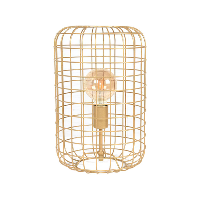 Label51 tafellamp solido 26x26x40cm goud metaal 3187641 large
