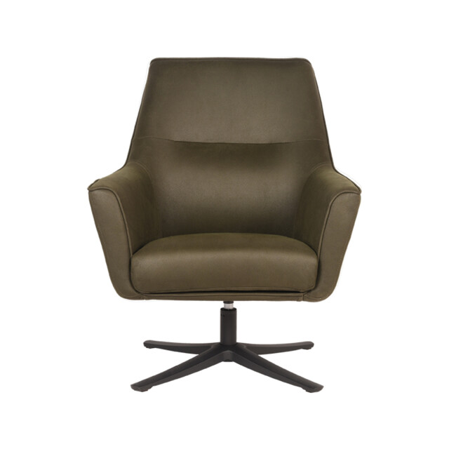 Label51 Fauteuil tod army green microfiber 3183320 large